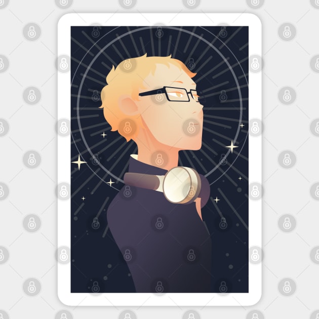 HQ: Tsukki Magnet by MOONSTERM